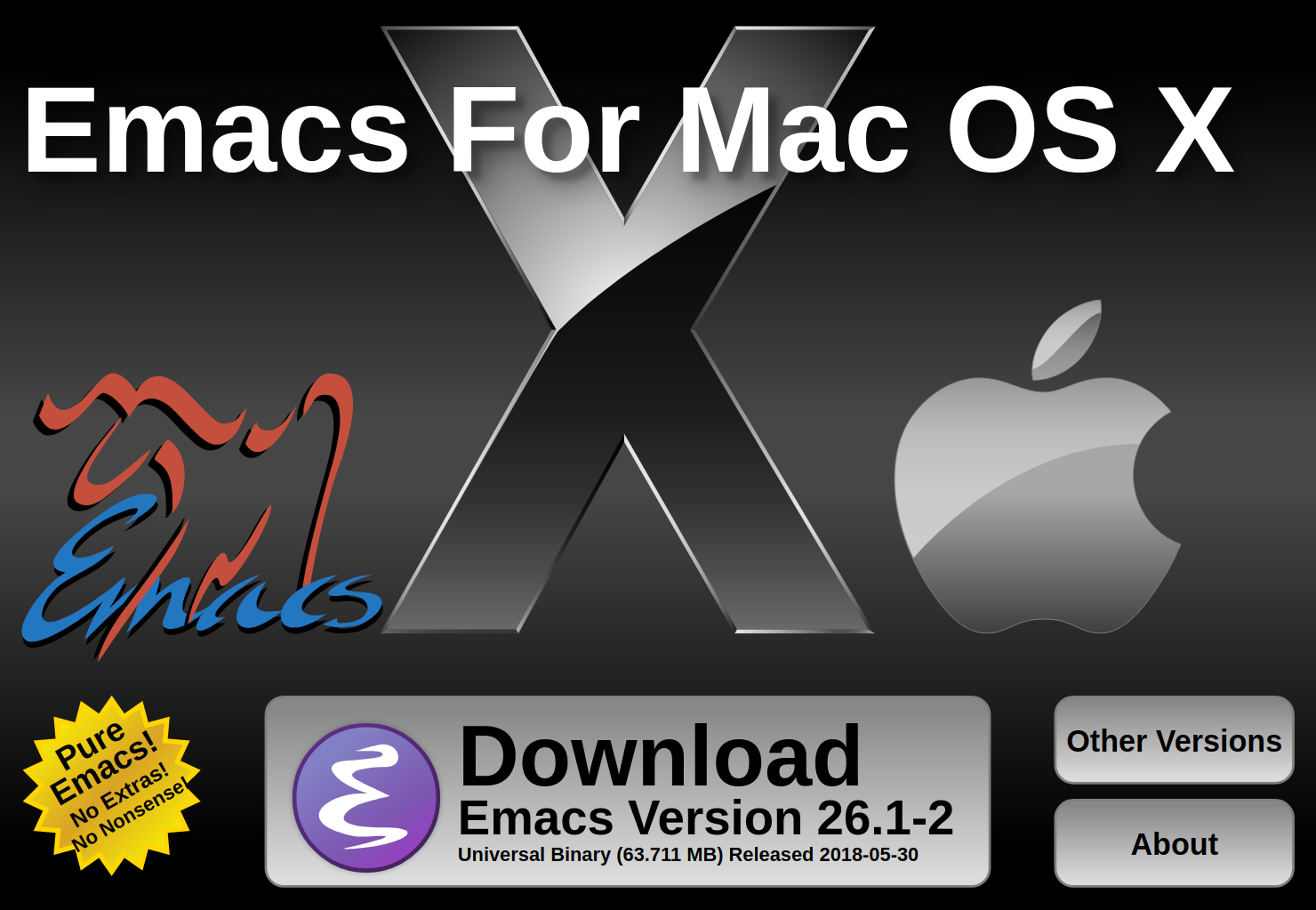 Emacs for MacOSX website